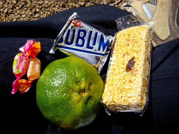 Nosso lanche em Trilha Salkantay