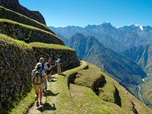 Trilha Inca para Machu Picchu